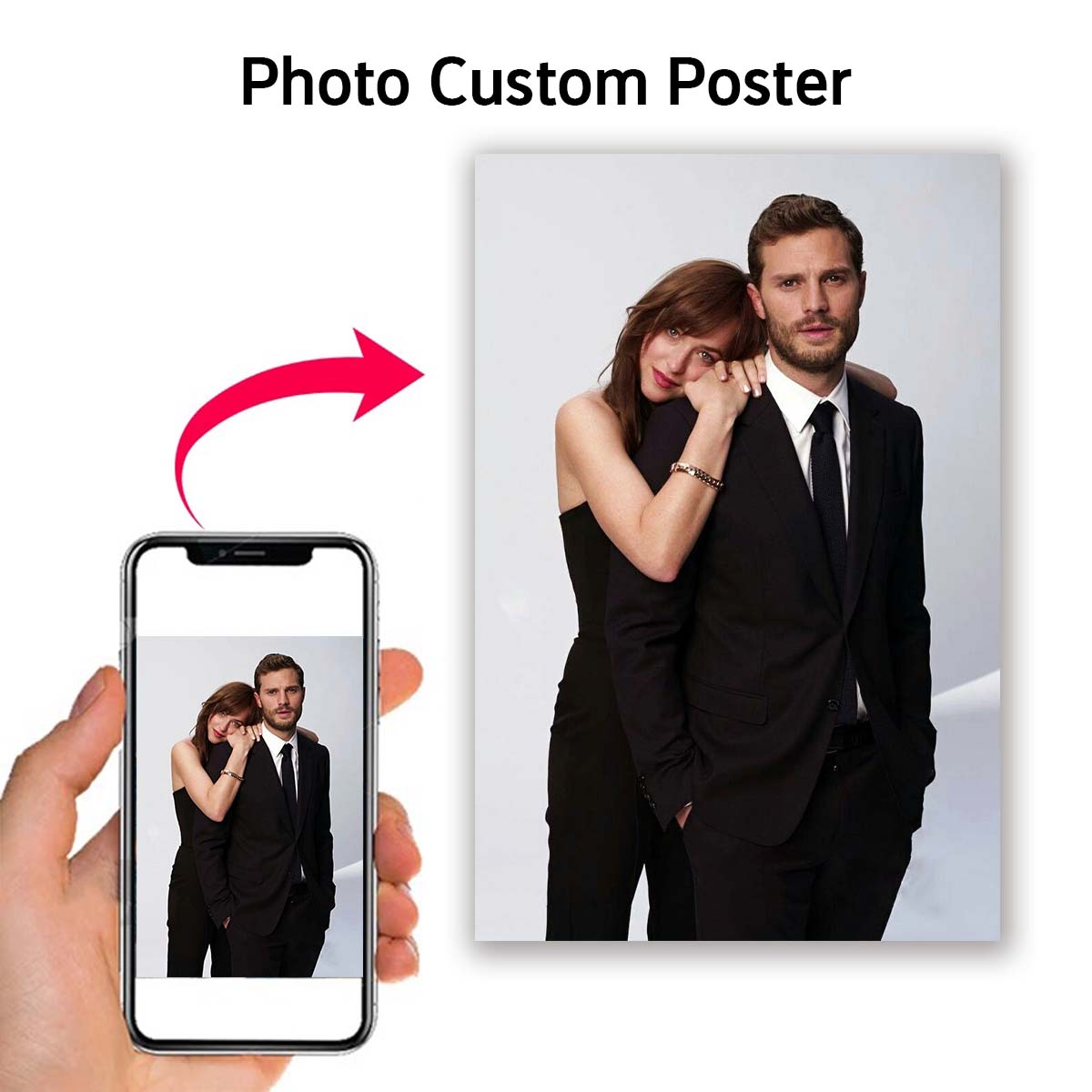 カスタムプリントキャンバス絵画、あなたの写真から作る、結婚式 - Pet Portrait Custom のレビューと価格