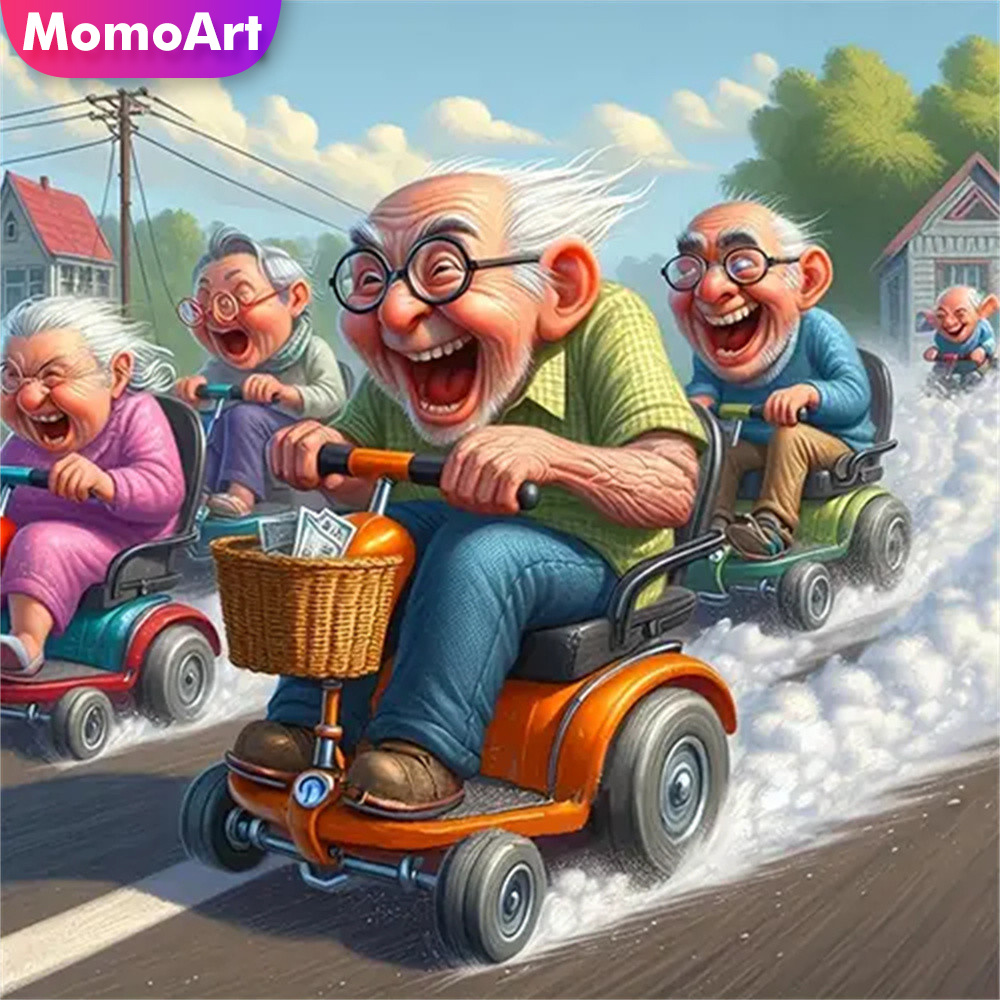 Momoart 5D DIY ダイヤモンドモザイク老人カップ - Photo Mosaic Print のレビューと価格